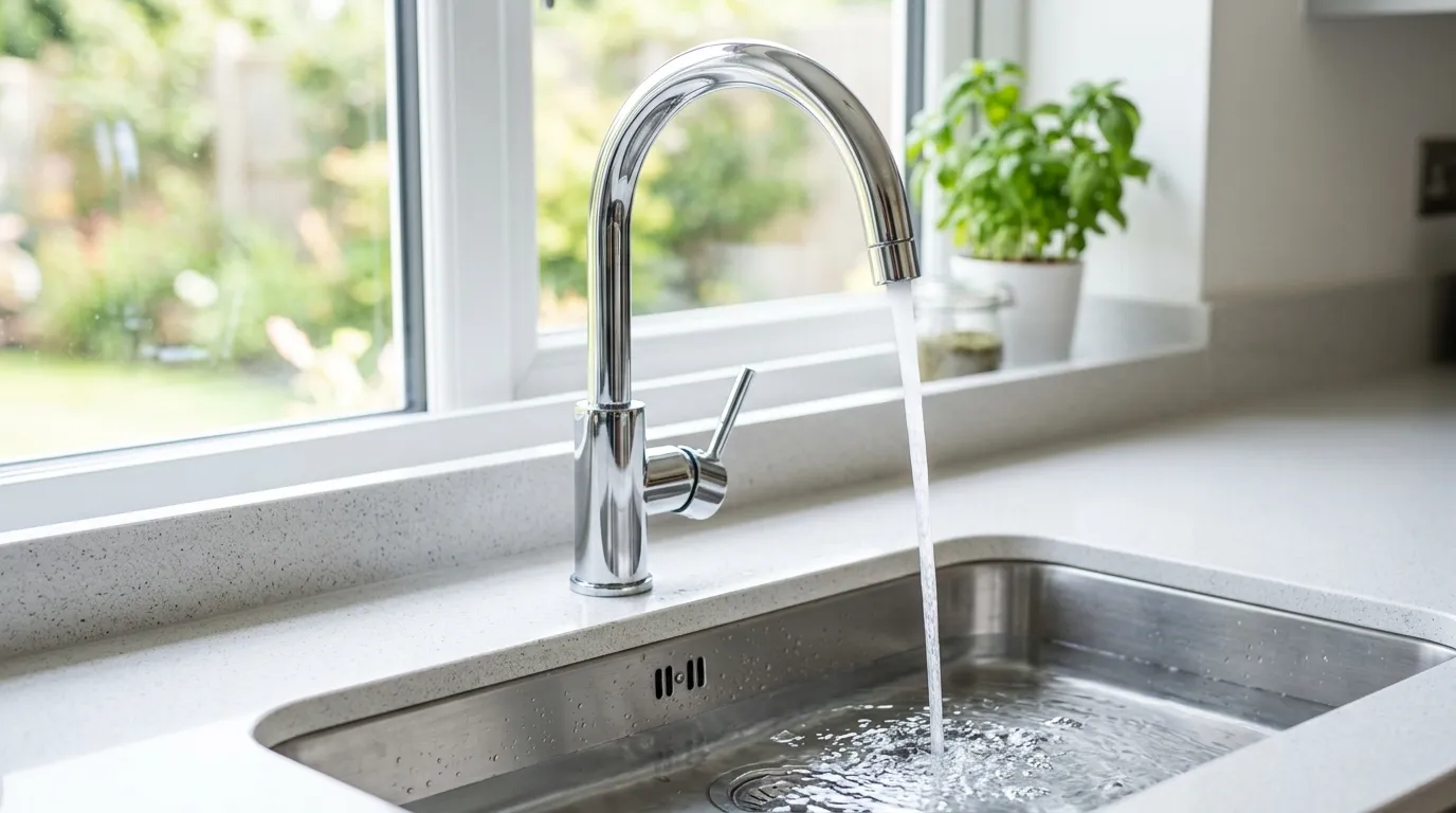 Local Plumbing Master Pros same day plumber fixing a faucet in Harbor Isle, NY